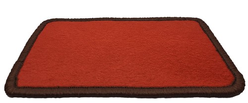 Basic front fußmatten rot - front,