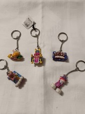 5 Diddl Schlüsselanhänger - Figuren König Zitrone Teppich Sofa Humphdiddl 