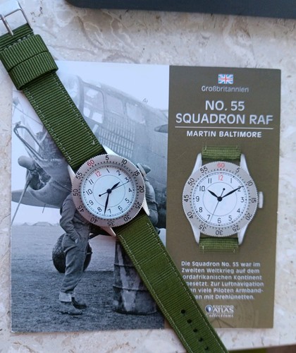 Pilot watch squadron raf 39mm - pilot,