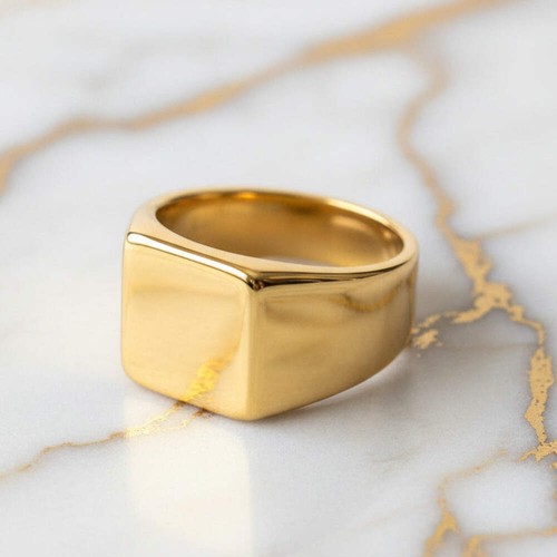 Gold ring herren damen - ring,