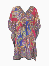 NEU - KAFTAN Indien Sommerkleid Strandkleid Freizeitkleid  Parero Tunika Kimono