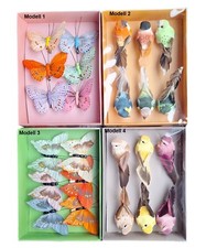 Stück deko clips vögel - stück,