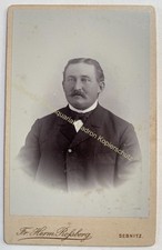 orig. CDV Foto Fotografie Mann