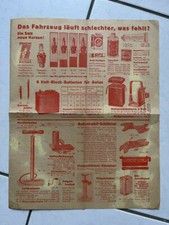 Prospekt Autobedarf Gebr. Ganßauge-Plesche Dresden, Speedoil Shell Auto Kollgrit