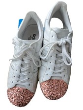 Adidas Superstar 80s Metal Toe Weiss Rosé Gold Sneaker Schuhe Sommer 39 Top Turn