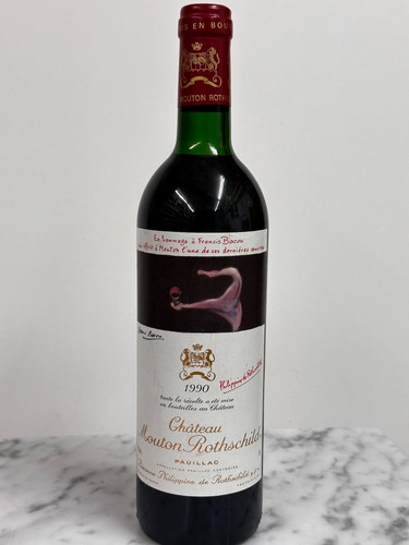 1990 mouton rothschild 1er - mouton,