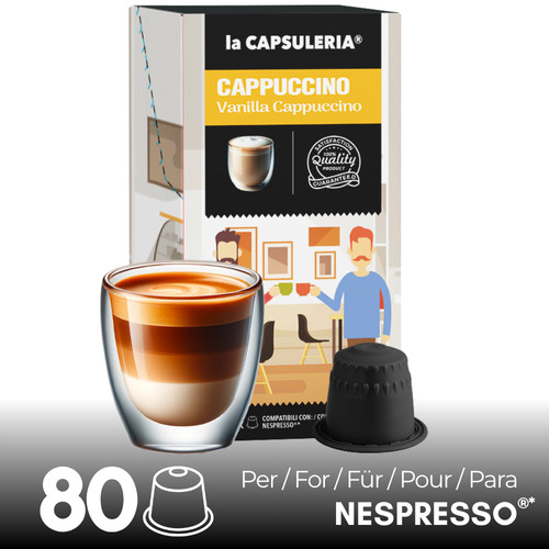 Vanille cappuccino kapseln - vanille,