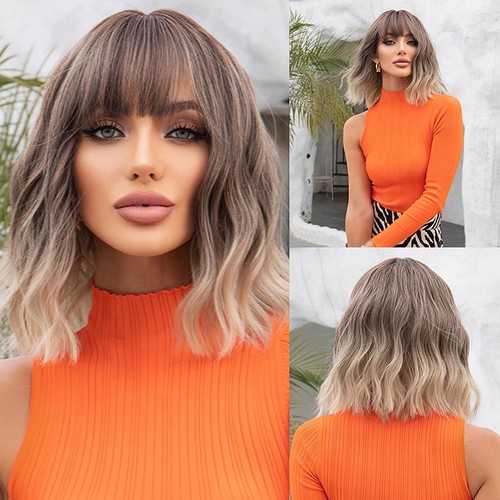Damenperücke ombre blond - damenperücke,