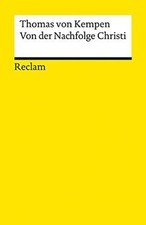 Von der Nachfolge Christi: Die