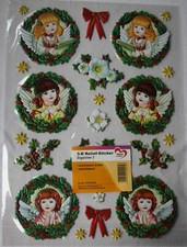 3-D Relief-Sticker "Engelchen