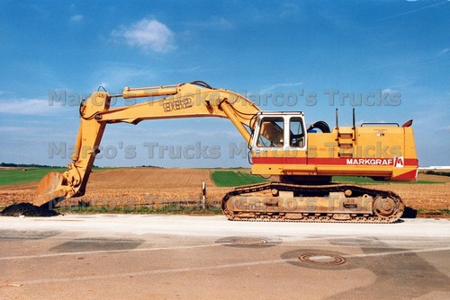 Lkw foto mobile excavator gelb - mobile,