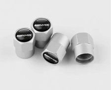 4 Stk Ventilkappen Silber AMG