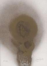 Otto Piene handsigniert