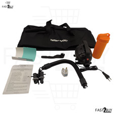 CCLIFE Tumbling Airtrack Turnmatte 500x100x20cm Blaugrün mit Luftpumpe Gymnastik