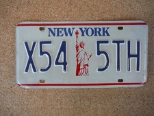 US-Kennzeichen New York