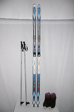 ATOMIC " X CRUISE " TOP LANGLAUFSKI 173 CM + LANGLAUFSCHUHE GR: 40 IM SET.