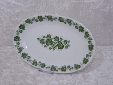 DDR Kahla Porzellan Design Servierplatte Weinlaubdekor - Vintage - 33 cm
