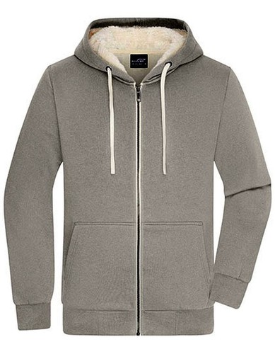 Sherpa sweatjacke kapuze - sherpa,