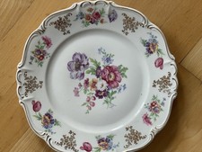 Neu Porzellan Teller Edelstein