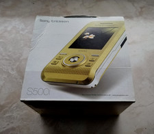 Sony Ericsson S500i - Frühlingsgelb - Handy in OVP