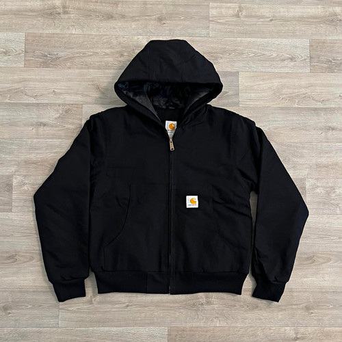 Carhartt hooded jacket - carhartt, black