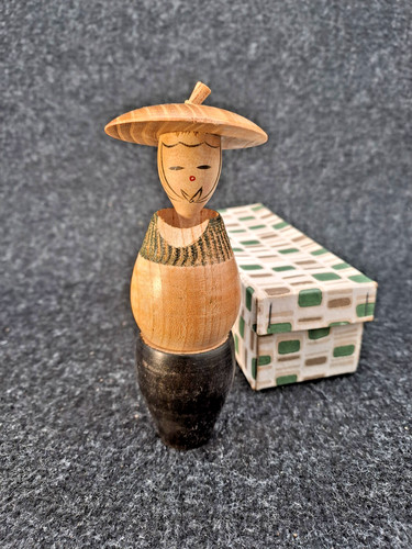 Vintage sosaku kokeshi puppe - sosaku,
