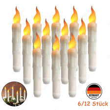 6/12 Stück LED Stabkerzen
