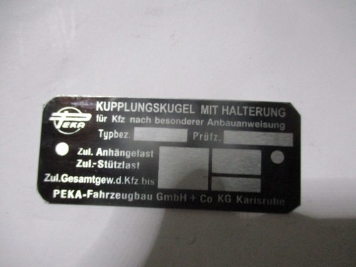 Peka kupplungskugel mit - peka,