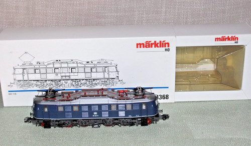 Märklin 3368 lok blau - 3368, e-lok