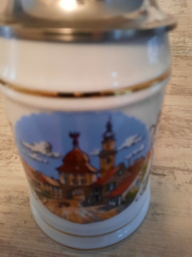 Porzellan maßkrug - maßkrug, m