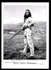 Pierre Brice Autogrammkarte