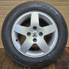 1 original Peugeot 207 15 Zoll Alufelge 6x15 ET23 Monaco SR 185/65, 5,5mm 2022