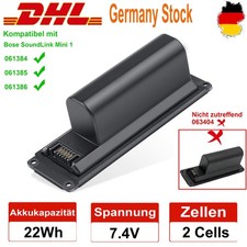 Für Bose Soundlink Mini Speaker 1 I one 063287 061384 061385 061386 Akku 3000mAh