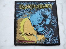 IRON MAIDEN PATCH Original 1992 FEAR OF THE DARK Vintage Aufnäher 10x10cm Metal 