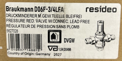 Resideo druckminderer - resideo,