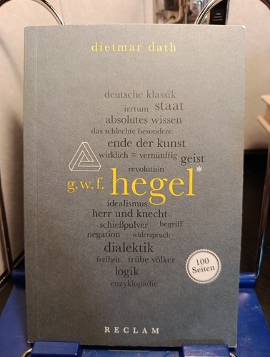 Hegel 100 seiten von - von, dietmar