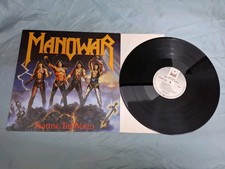 12" Vinyl-LP ★★  Manowar - Fighting The World ★★ 1987 Atco Records 790 563-1 