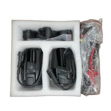 Puig 3489N LED Motorrad Zusatzscheinwerfer Set, Genehmigt & Schwarz, Anti-Nebel 