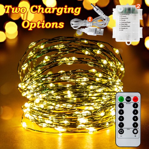 15m 300 led lichterkette - 15m, strom