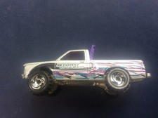 1982 Hot Wheels Auto - Storm Chaser Pickup Truck mit Überrollbügel - silber & lila