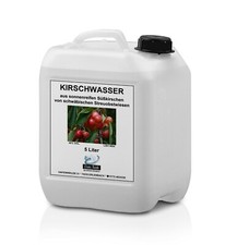 Kirschwasser, Kirschenschnaps, Destillat, 5 Liter Kanister, Gastronomiebedarf