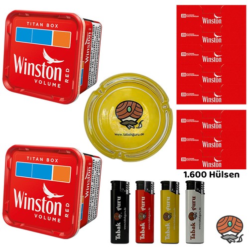 Winston red rot volumentabak - winston, red/rot