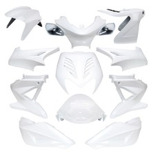 Fairing Kit White 11 Piece for