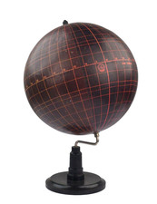 Wissenschaftlicher Demonstrations Induktions Globus Ø34 ErdKugel 30er-50er antik