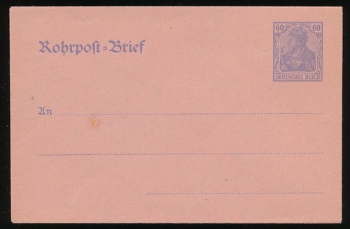 717433 ganzsachen rohrpost - 717433), dr