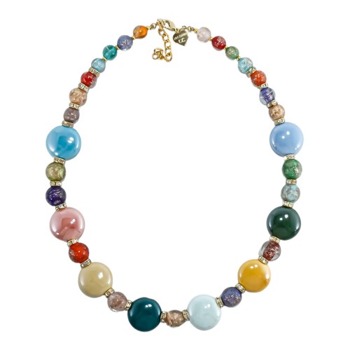 Murano glas halskette multi - murano,