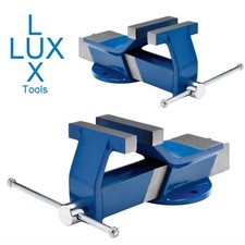 LUX Schraubstock Schonbacken 105mm 80mm Tischschraubstock Parallelschraubstock