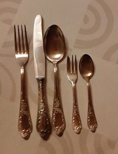 Tafelbesteck 100er Silberauflage, 30teilig f.6 Pers., WD  Barock/Rokoko, G09