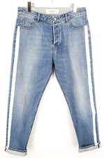 Emporio Armani Lab J77 Loose Fit Herrenjeans W32 Selvedge Neu Whiskers