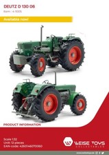 DEUTZ-FAHR 130 06 DUNKELGRÜN